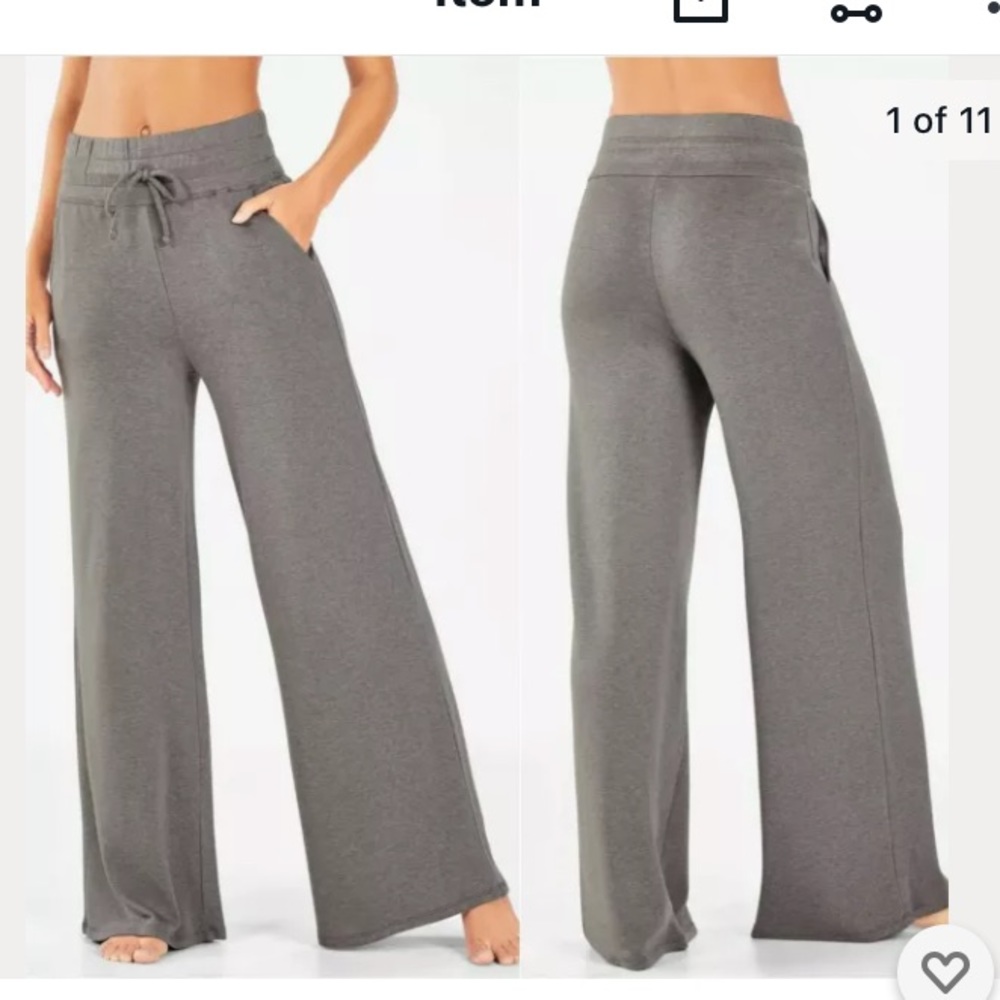 Fabeletics Heidi Lounge Pant Wide Leg XL